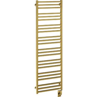 ICO E3708 19.5"x64" Avento Electric Plug-In Towel Warmer - PVD Brushed Gold