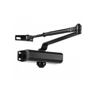 DHS 148765 Medium Duty Door Closer - Matte Black