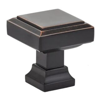 Emtek 86296 1-5/8" Geometric Square Cabinet Knob