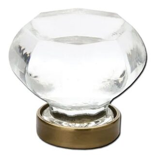 Emtek 86010 1" Old Town Cabinet Knob - Clear