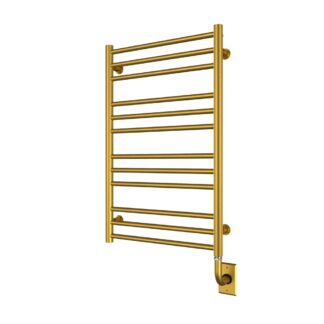 ICO E4108 19.5"x31" Sorano Electric Plug-In Towel Warmer - PVD Brushed Gold