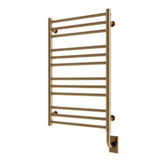 ICO E4109 19.5"x31" Sorano Electric Plug-In Towel Warmer - PVD Brushed Bronze