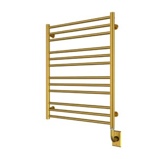 ICO E4208 23.5"x31" Sorano Electric Plug-In Towel Warmer - PVD Brushed Gold