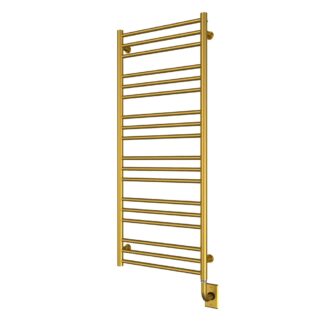ICO E4308 19.5"x47.5" Sorano Electric Plug-In Towel Warmer - PVD Brushed Gold