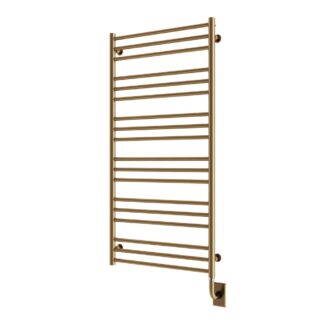 ICO E4409 23.5"x47.5" Sorano Electric Plug-In Towel Warmer - PVD Brushed Bronze