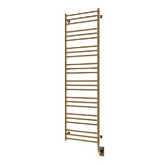 ICO E4709 19.5"x64" Sorano Electric Plug-In Towel Warmer - PVD Brushed Bronze