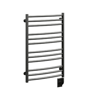 ICO E5105 19.5"x31" Laveno Electric Plug-In Towel Warmer - Matte Black