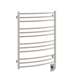 ICO W5204 23.5"x31" Laveno Electric Hardwired Towel Warmer - Brushed Nickel