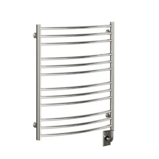 ICO W5206 23.5"x31" Laveno Electric Hardwired Towel Warmer - Polished Nickel