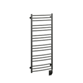 ICO W5305 19.5"x47.5" Laveno Electric Hardwired Towel Warmer - Matte Black