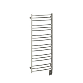 ICO W5306 19.5"x47.5" Laveno Electric Hardwired Towel Warmer - Polished Nickel
