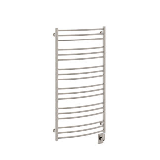 ICO W5404 23.5"x47.5" Laveno Electric Hardwired Towel Warmer - Brushed Nickel