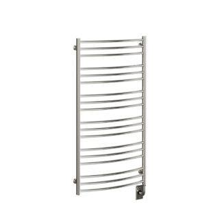 ICO W5406 23.5"x47.5" Laveno Electric Hardwired Towel Warmer - Polished Nickel