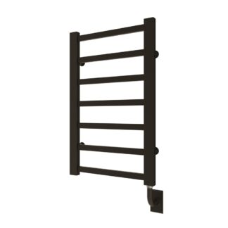 ICO W7015 19.5"x31" Milano Electric Hardwired Towel Warmer - Matte Black