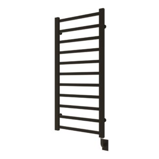 ICO W7045 23.5"x50.5" Milano Electric Hardwired Towel Warmer - Matte Black