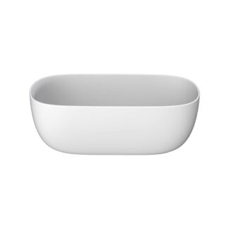Stonetouch STBT63001WHMT Side By Side Free Standing Bathtub - White Matte