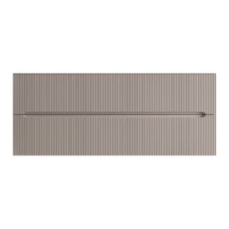 Stonetouch STFTRUN48WGRMT 48" Runway Wall Mounted Vanity - Warm Grey Matte