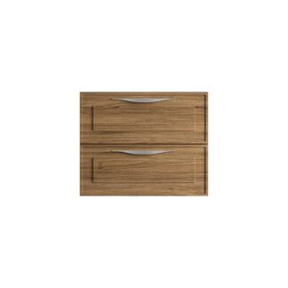 Stonetouch STFTDEV24LGWD 24" Deville Wall Mounted Vanity - Light Wood