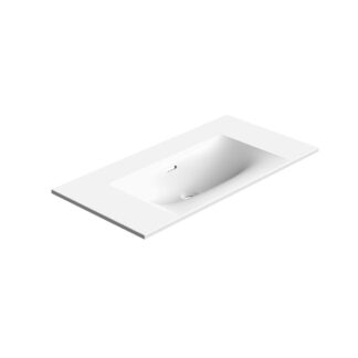 Stonetouch 36" Neve Mineralsolid Vanity Top - White Matte