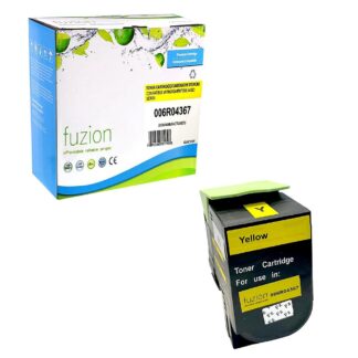 fuzion 006R04367Y Xerox 006R04367 Remanufactured High Yield Toner - Yellow