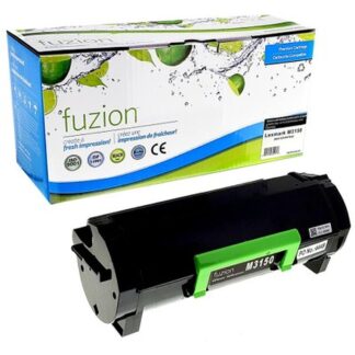 fuzion 24B6186-G2517BK Lexmark 24B6186/G2517 Compatible Toner - Black