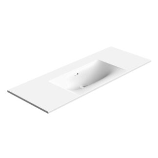 Stonetouch 48" Neve Mineralsolid Vanity Top - White Matte
