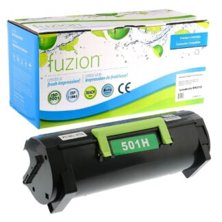 fuzion 50F1H00RBK Lexmark 50F1H00 Remanufactured Toner - Black