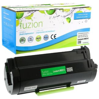 fuzion 50F1U00BK Lexmark 50F1U00 Compatible Toner - Black