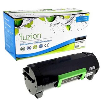 fuzion 51B1X00BK Lexmark 51B1X00 Compatible Toner - Black