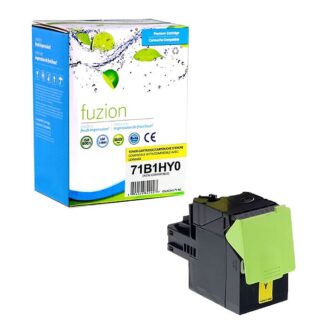 fuzion 71B1HY0Y Lexmark 71B1HY0 Compatible Toner - Yellow