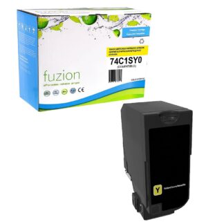 fuzion 74C1SY0Y Lexmark 74C1SY0 Compatible Toner - Yellow