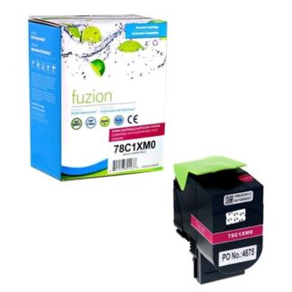 fuzion 78C1XM0M Lexmark 78C1XM0 Compatible Toner - Magenta