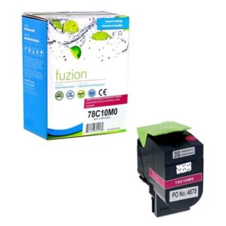 fuzion 78C10M0M Lexmark 78C10M0 Compatible Toner - Magenta