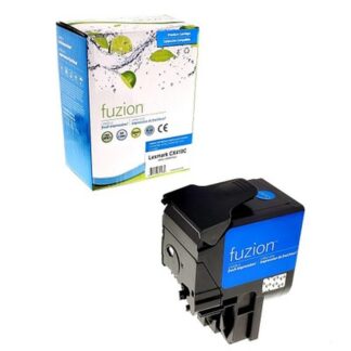 fuzion 80C1HC0C Lexmark 80C1HC0 Compatible Toner - Cyan