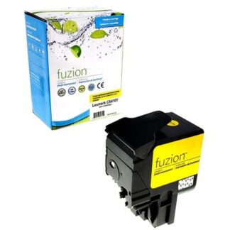 fuzion 80C1HY0Y Lexmark 80C1HY0 Compatible Toner - Yellow