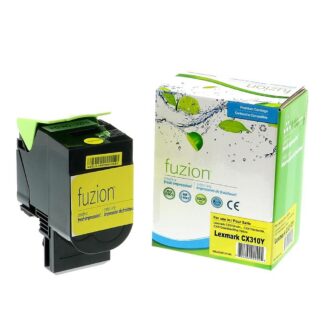 fuzion 80C1SY0Y Lexmark 80C1SY0 Compatible Toner - Yellow