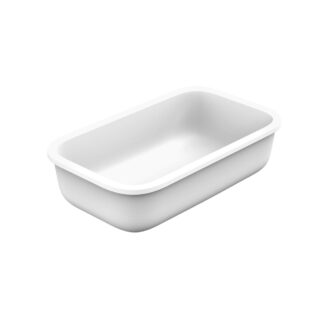 Stonetouch STCGSOT1910WHMT 19"X12.5" Sotto Rectangular Undermount Sink - White Matte