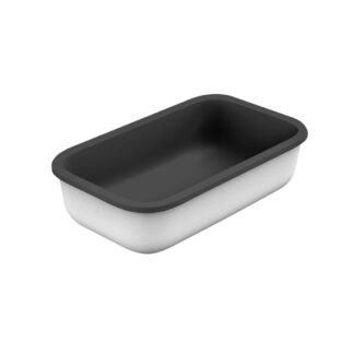 Stonetouch STCGSOT1910BKMT 19"X12.5" Sotto Rectangular Undermount Sink - Black Matte