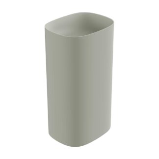 Stonetouch STCGIO1915GRMT 19"X15" Ïo Free Standing Rectangular Basin - Grey Matte