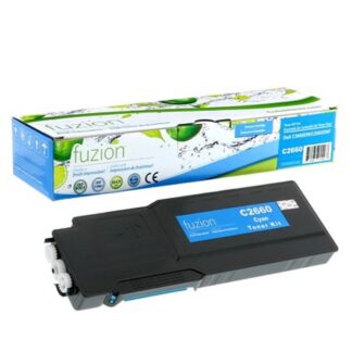 fuzion 593-BBBTC Dell 593-BBBT Compatible Toner - Cyan