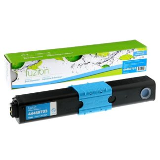 fuzion 44469703C Okidata 44469703 Compatible Toner - Cyan