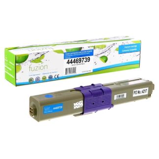 fuzion 44469739C Okidata 44469739 Compatible Toner - Cyan