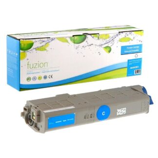 fuzion 46490503C Okidata 46490503 Compatible Toner - Cyan