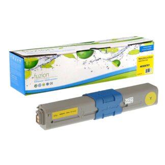 fuzion 46508701Y Okidata 46508701 Compatible Toner - Yellow