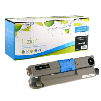 fuzion 46508704BK Okidata 46508704 Compatible Toner - Black