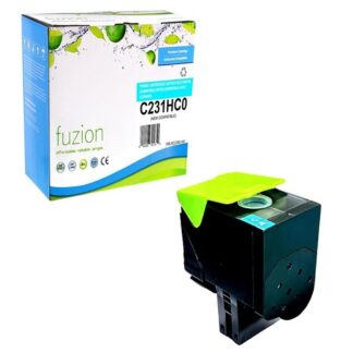 fuzion C231HC0C Lexmark C231HC0 Compatible Toner - Cyan