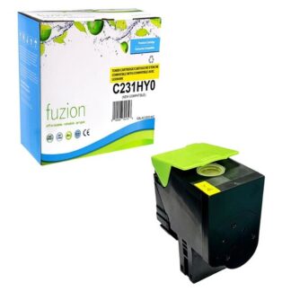 fuzion C231HY0Y Lexmark C231HY0 Compatible Toner - Yellow