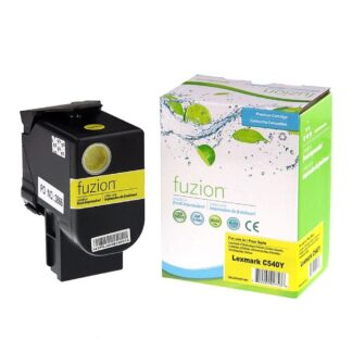 fuzion C540H1YGY Lexmark C540H1YG Compatible Toner - Yellow