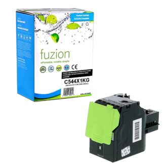 fuzion C544X1KGBK Lexmark C544X1KG Remanufactured Toner - Black