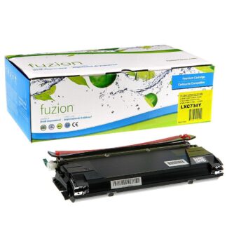 fuzion C734A1YGY Lexmark C734A1YG Reman. Toner - Yellow